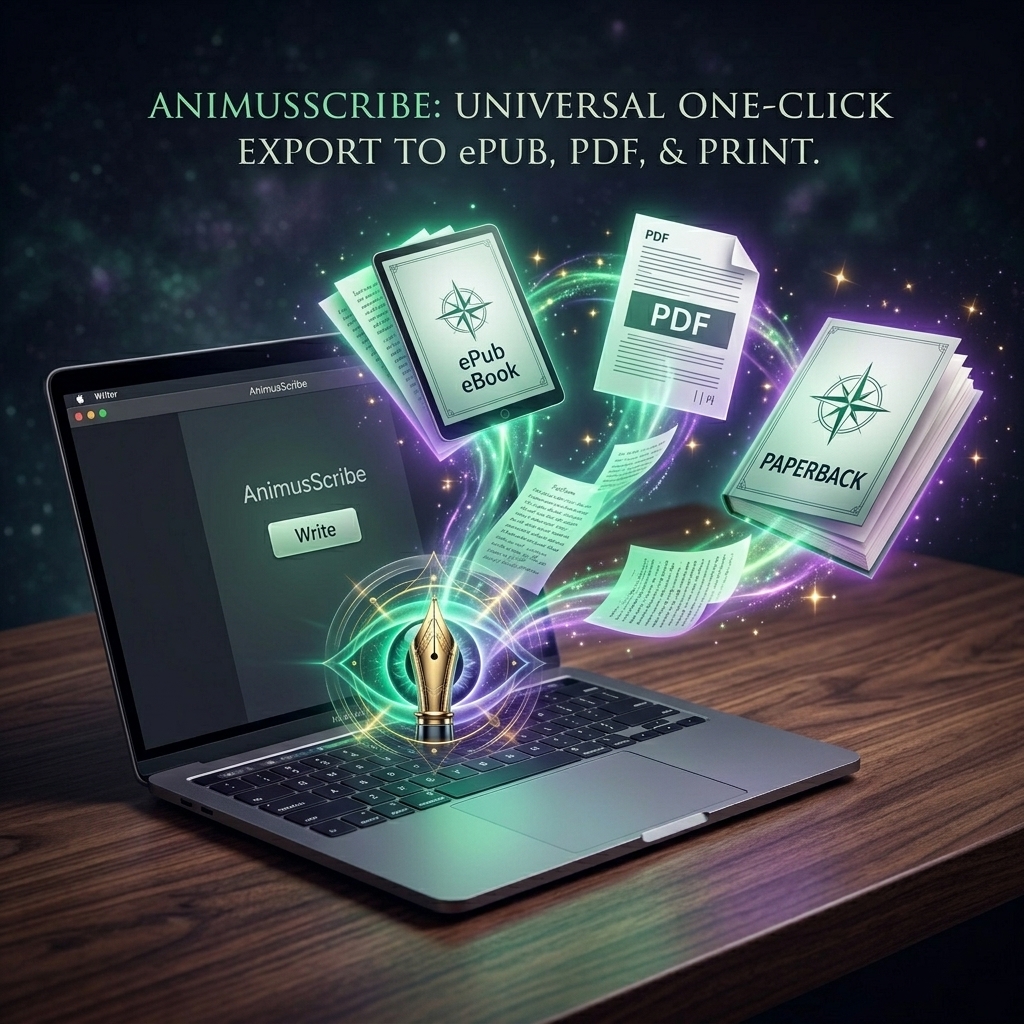 Das Ende des Software-Chaos: Wie AnimusScribe Word, Scrivener und Vellum ersetzt